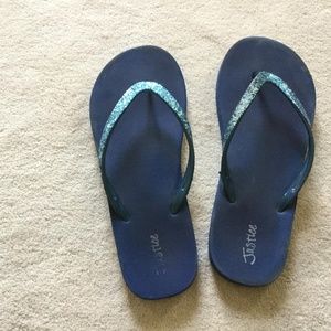Sparkly Flip Flops